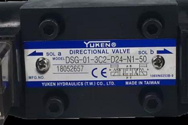 YUKEN油研電磁閥DSG-01-3C4-D24-N1-50、MSW-03-X-40型號解析，詳細參數(shù)